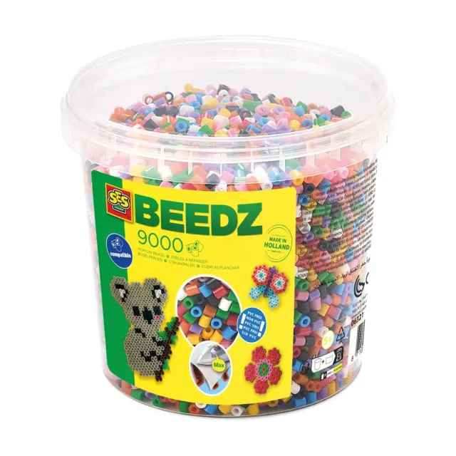 SES Beedz Mix 9000 strygperler 9000 stk PVC-fri