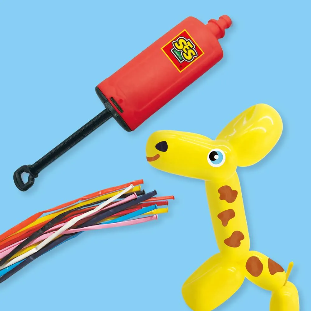 SES Creative Modelballoner sæt 10 stk med pumpe