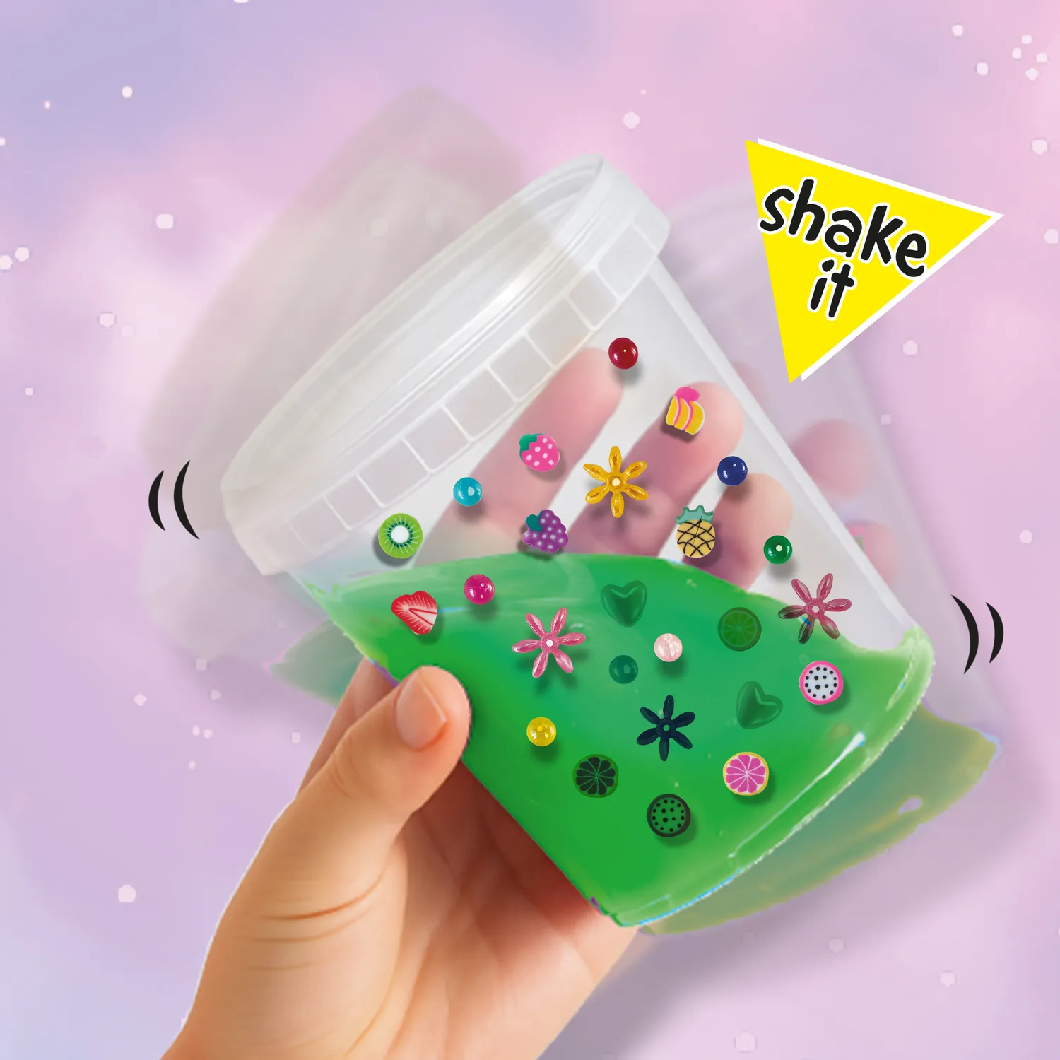 SES Creative Shake-a-Slime Fruitylicious slim 200 g