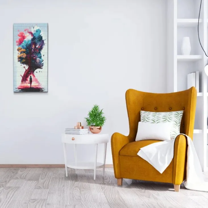 Road2Art Diamond Paint Kreativ Sind diamantmaleri 40x80