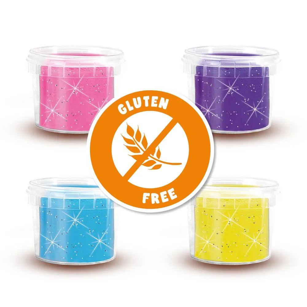 SES Creative glitterler 4x90 g 4 farver