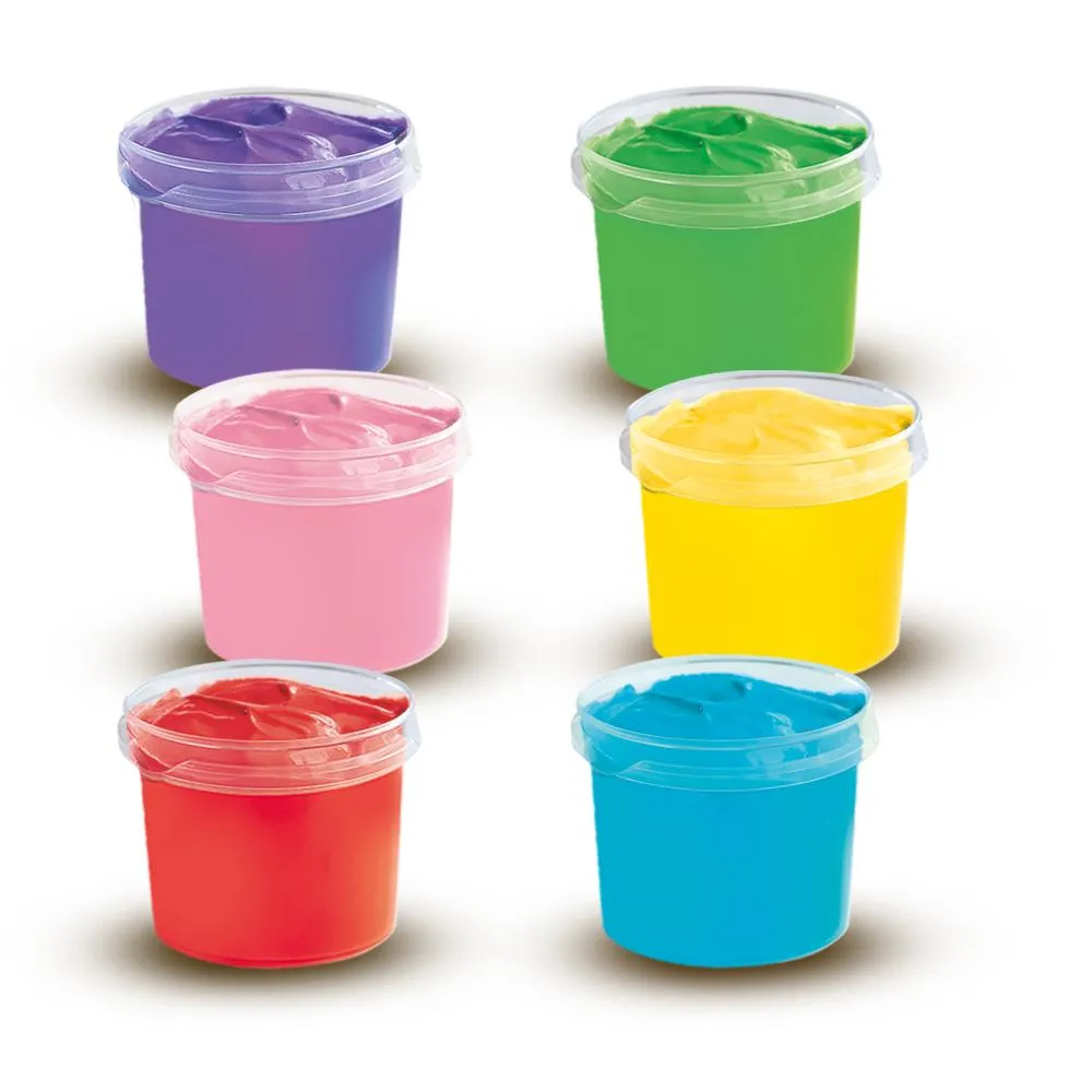 SES Creative fingermaling sæt 6x110 ml vaskbar