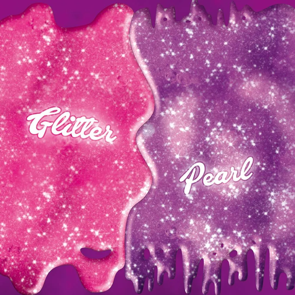 SES Creative Slime Glitter slim 2x120 g pink lilla