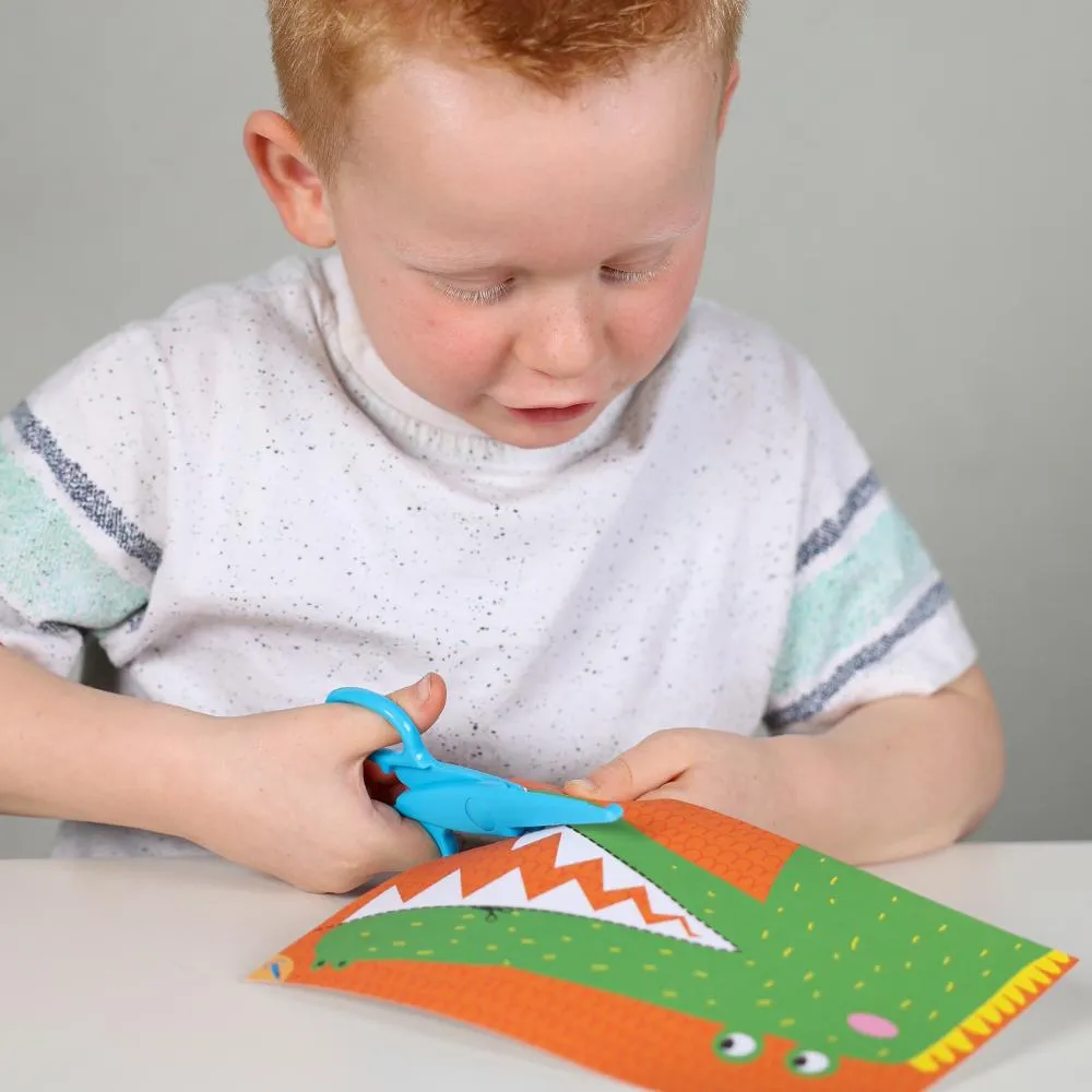 SES Creative Zigzag børnesakse 5 stk mønstersaks