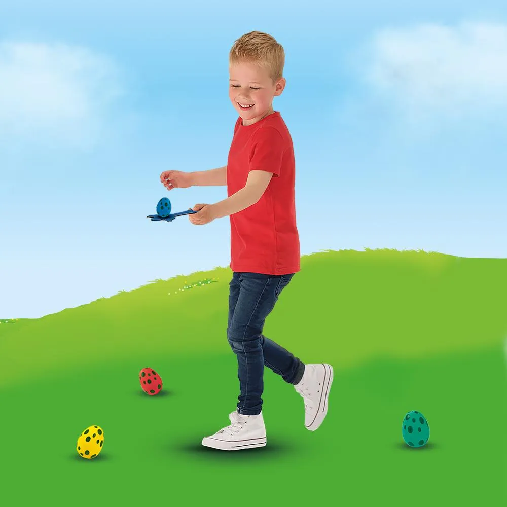 SES Creative Dino æggeløb udendørsspil træ 4 personer