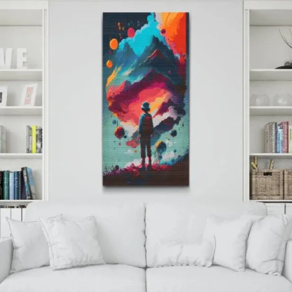 Road2Art Mystiske horisonter diamond painting 40x80