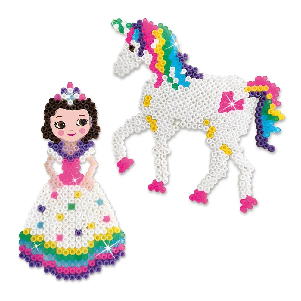 SES Creative Beedz strygeperler enhjørninge prinsesser med plader