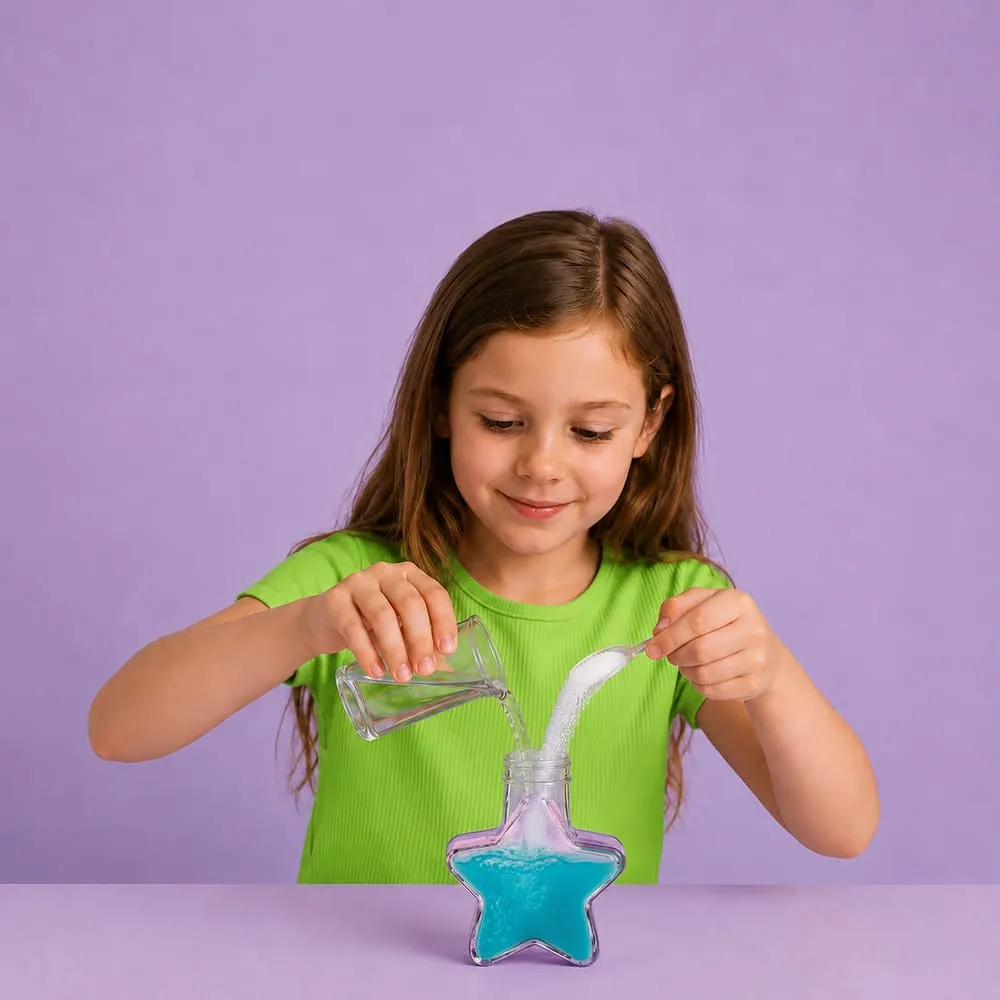 SES Make & Mix Slime Bubbly havfrue slim blå