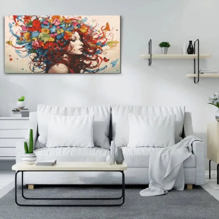 Road2Art Fri som Sommerfugl diamond painting 40x80 cm