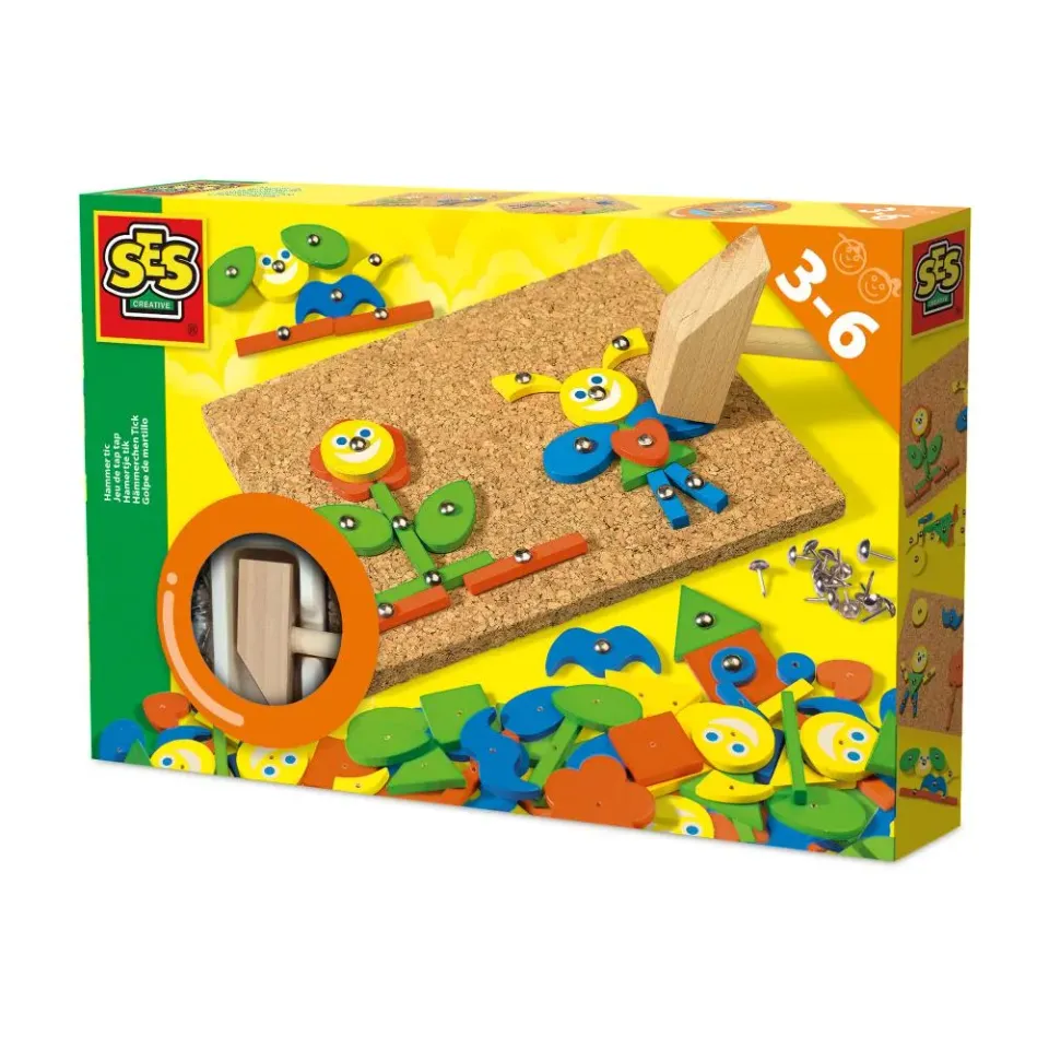 SES Creative Hamertik Fantasi hamreleg kork træ fra 3 år