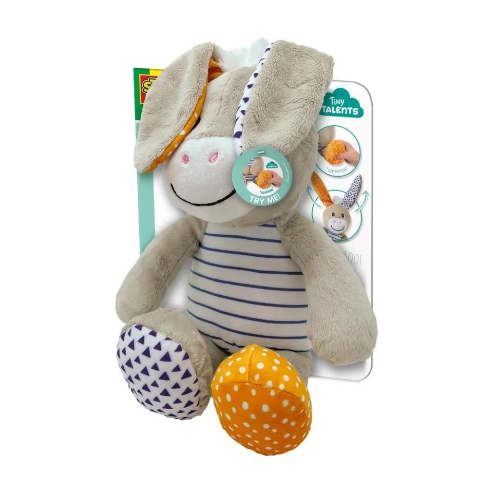 SES Creative Donkey krammebamse æsel flapører