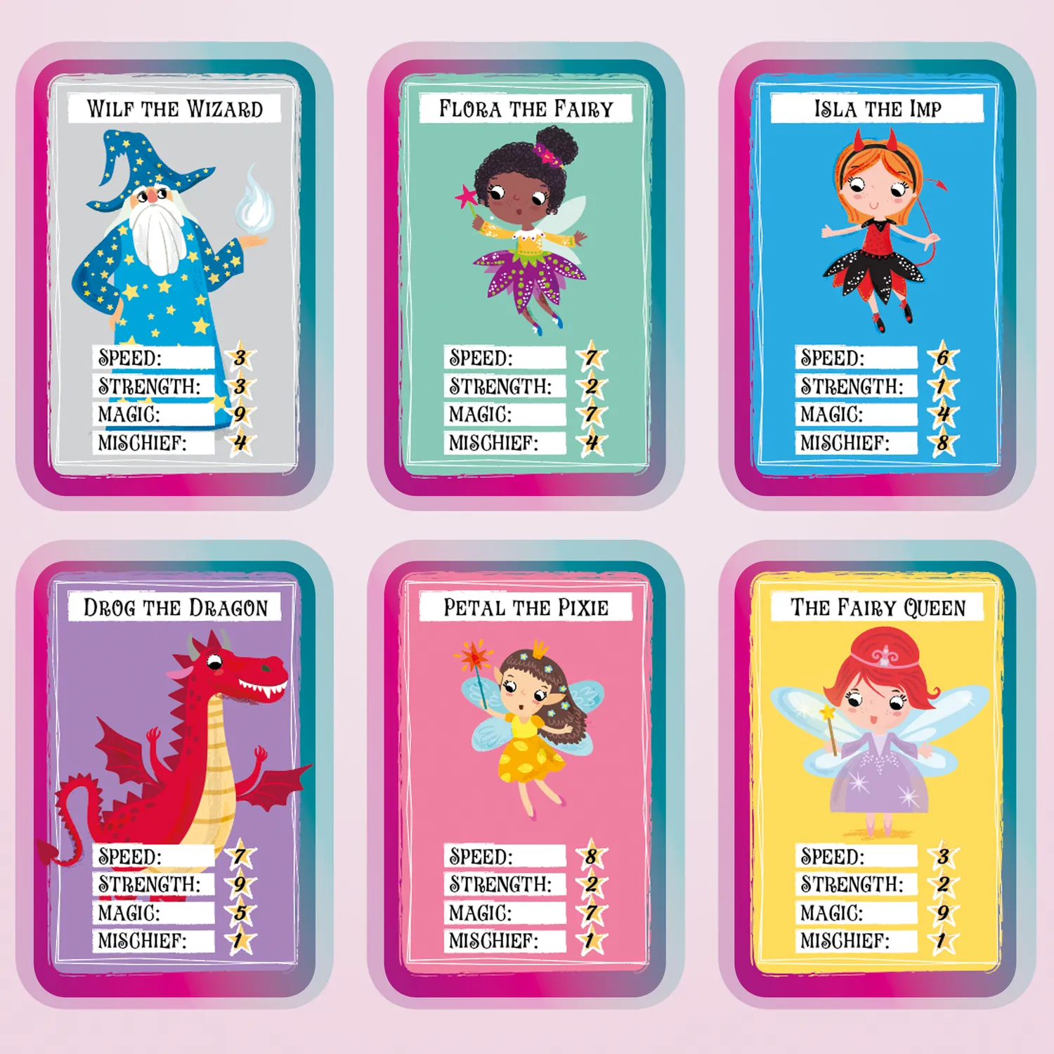 Decoden Magic Fairy Land klistermærkebog fe 24 sider