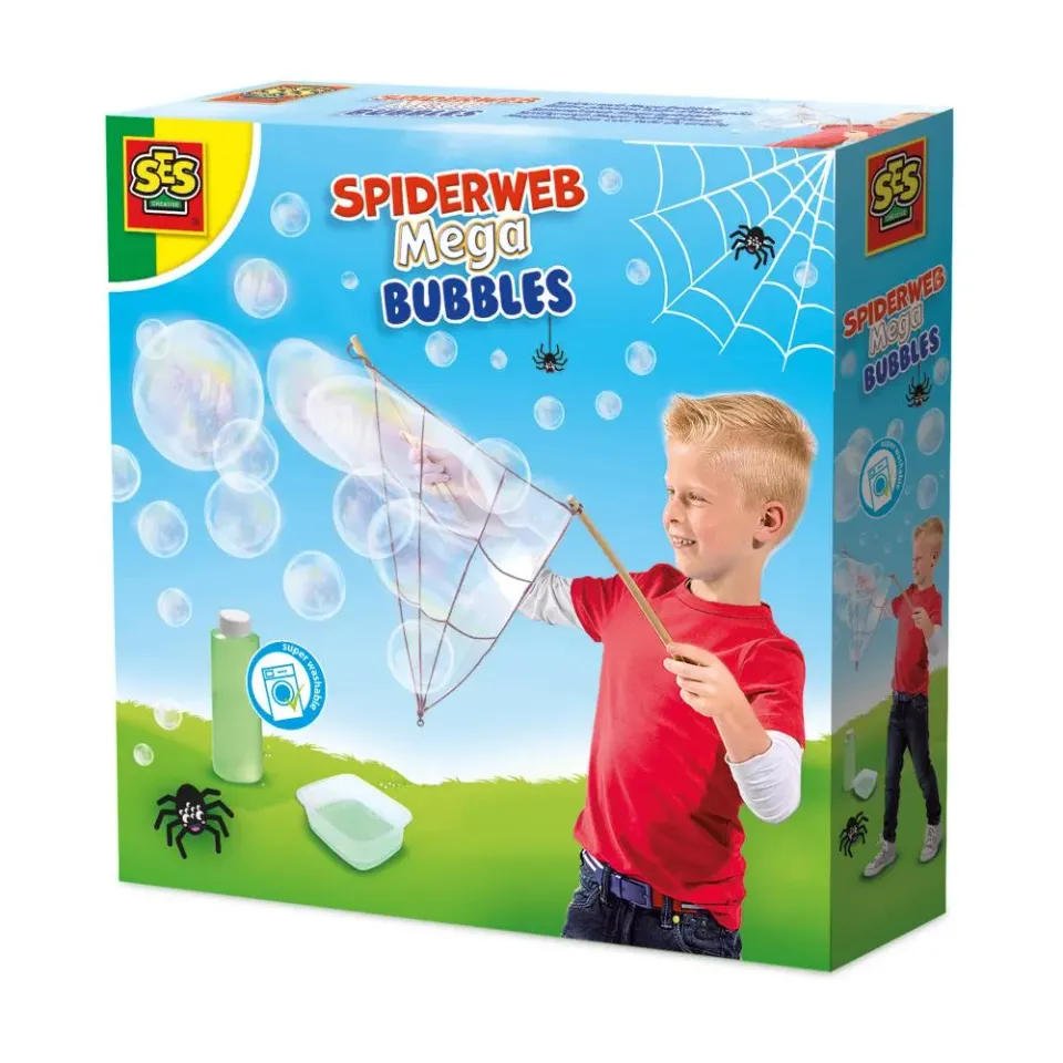 SES Creative Mega Bubbles Spinnenweb sæbebobler 200 ml