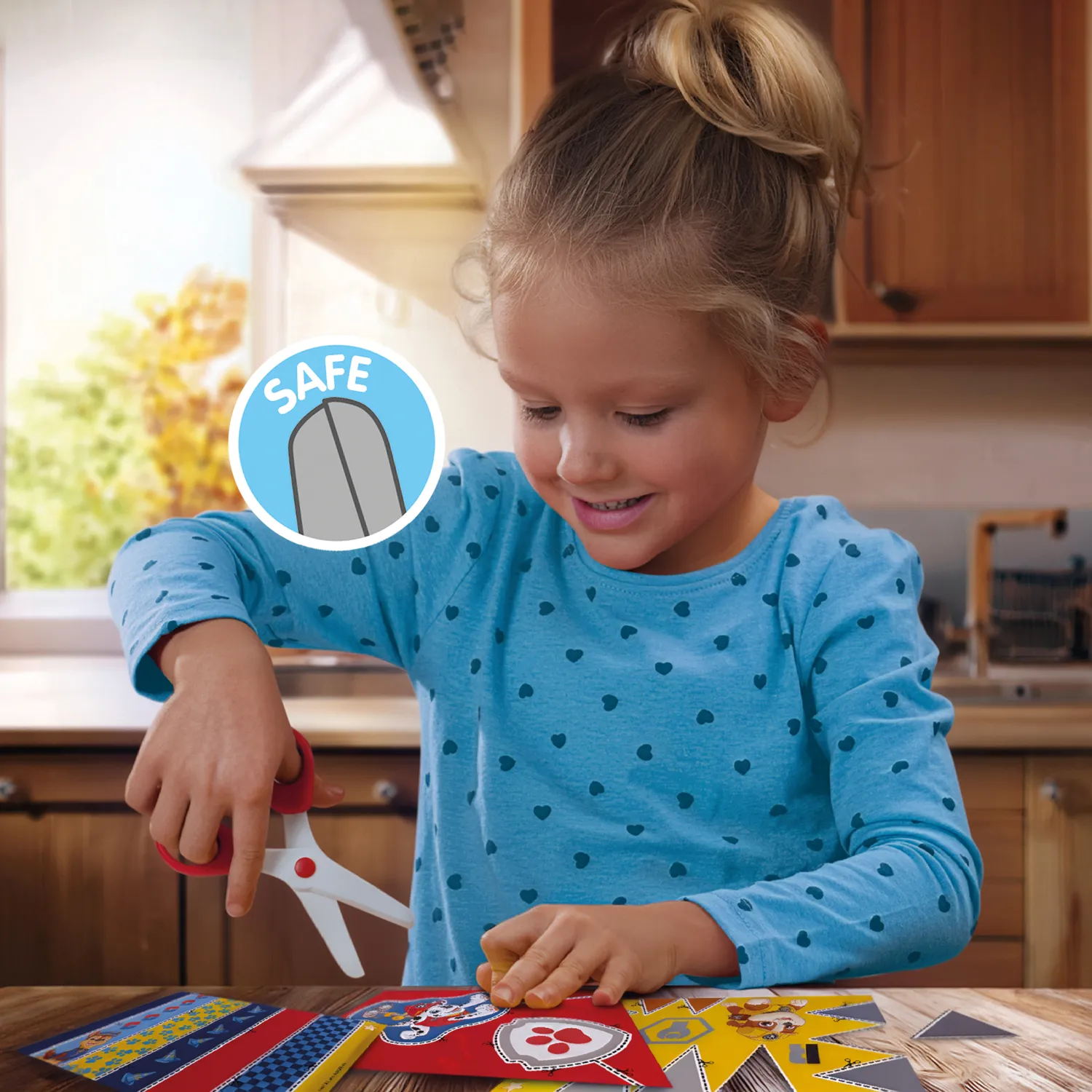 SES Creative Paw Patrol lær at klippe klippesæt 36 ark