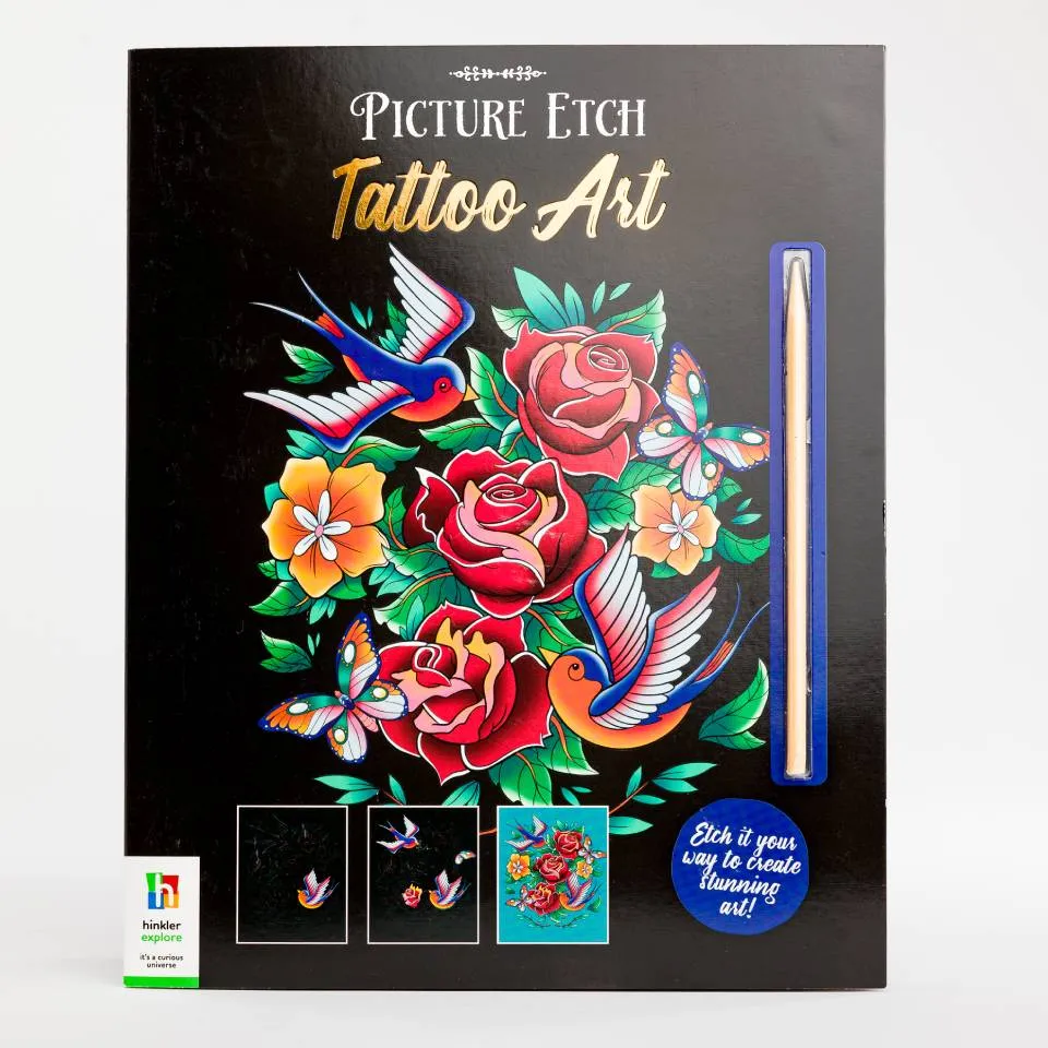Decoden Magic Picture Etch Tattoo Art skrabekunst