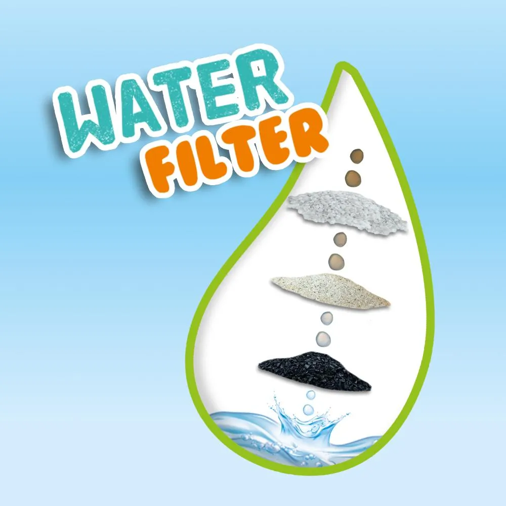 SES Creative Water Filter eksperimentsæt 6 dele fra 8 år