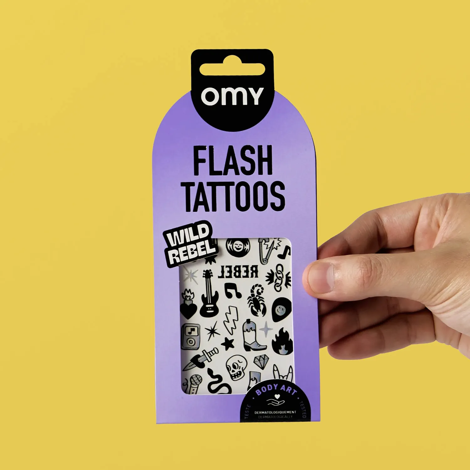 OMY Flash Tattoos tatoveringer 4 ark