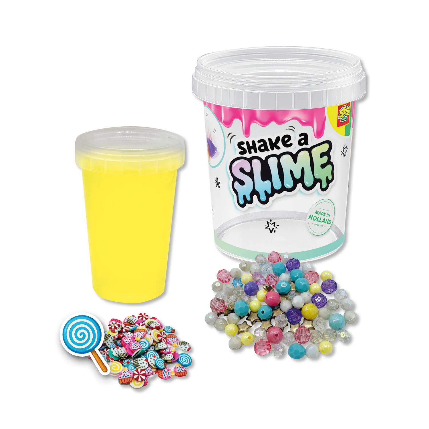 SES Creative Shake-a-Slime Candy Shop slim 200 g med shaker