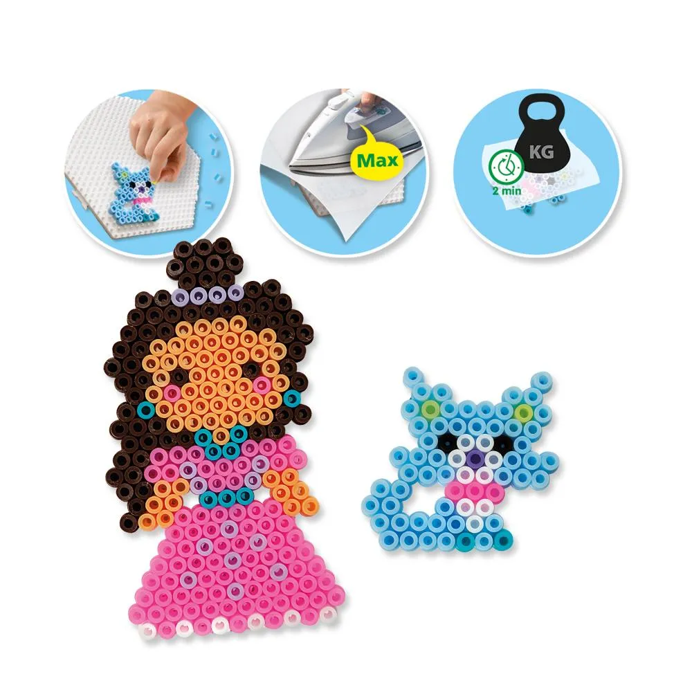 SES Creative Beedz Prinsesser strygeperler 1600 stk plade
