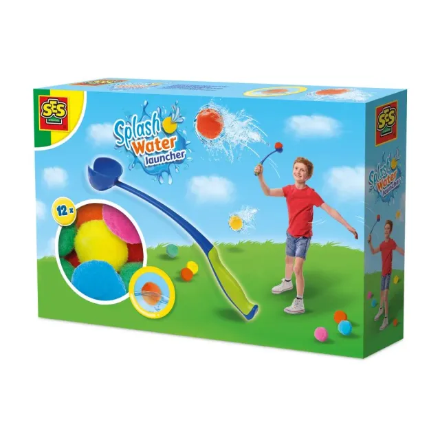 SES Creative Splash vandbolde med kaster 12 stk