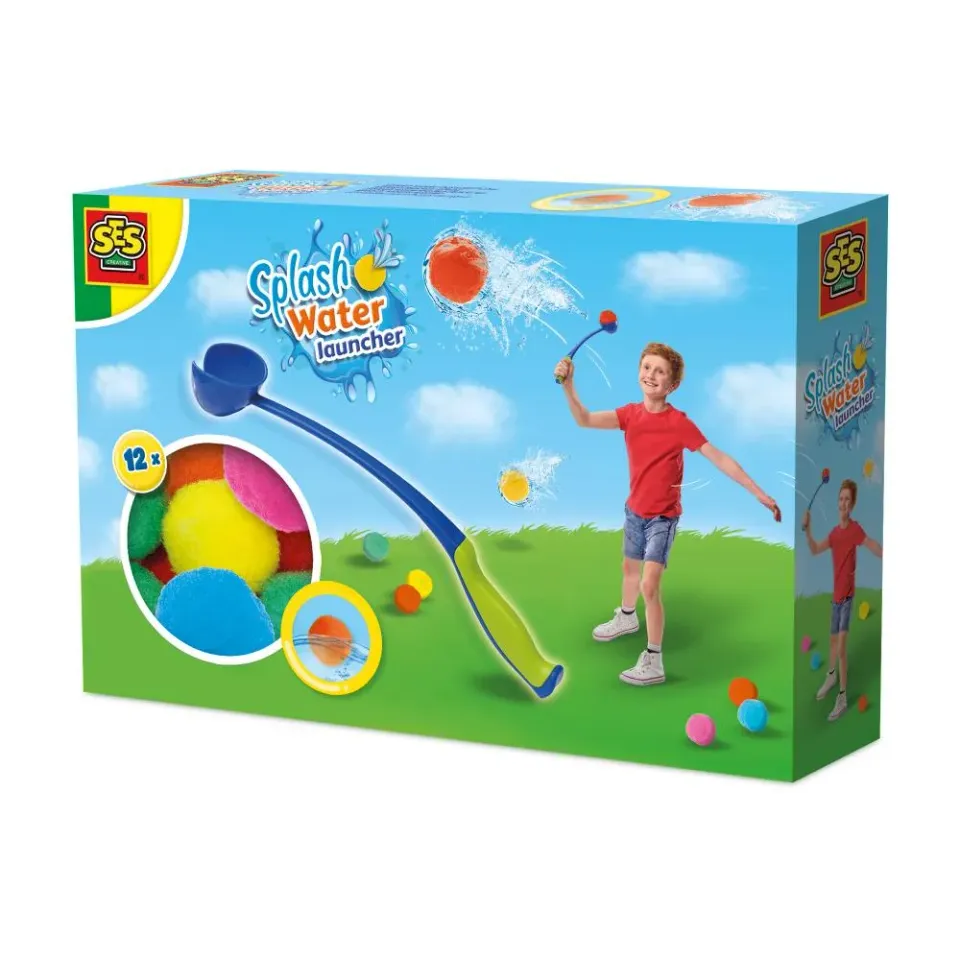 SES Creative Splash vandbolde med kaster 12 stk