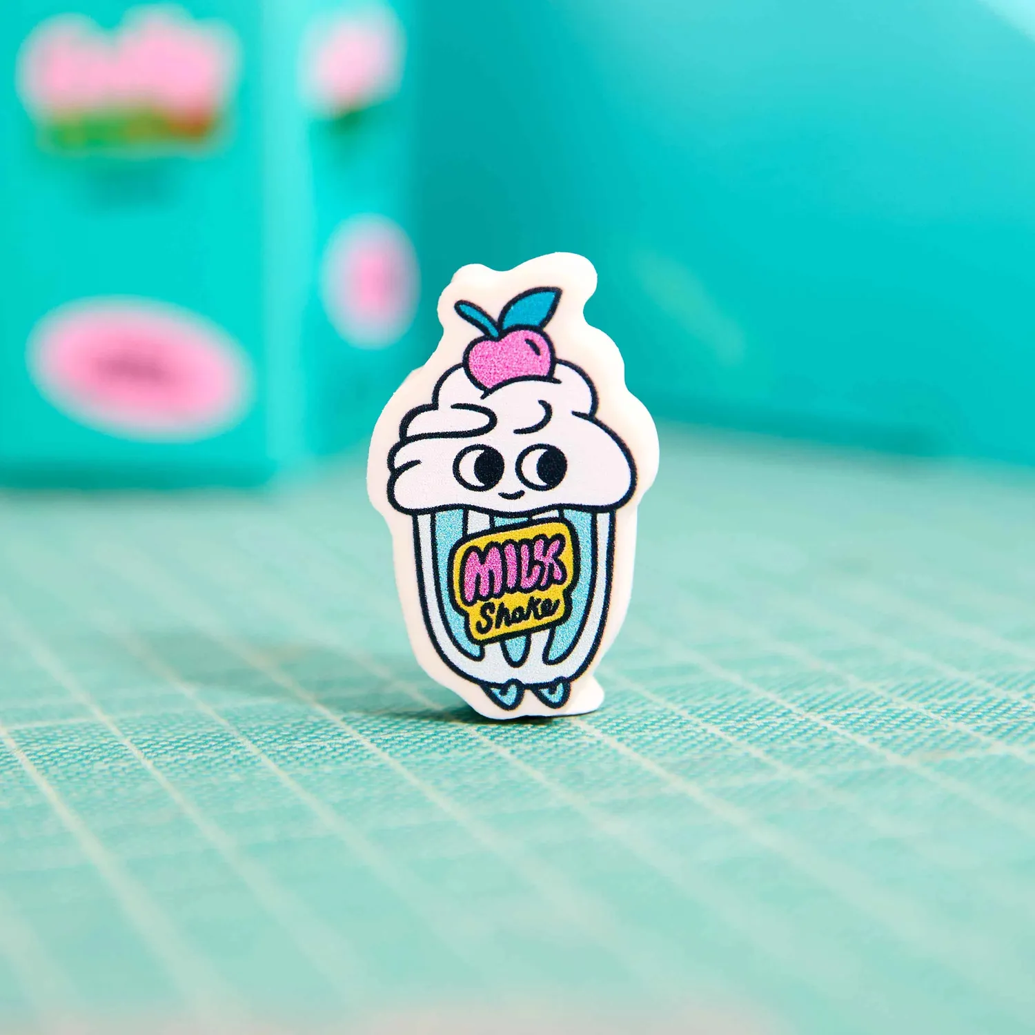 OMY Eraser Buddies Shaky viskelæder med duft