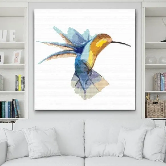 Road2Art Kolibri diamond paint 50x50 cm runde
