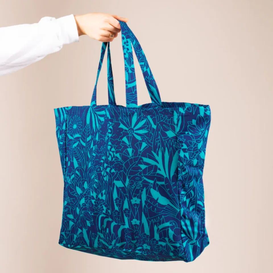 OMY Tropical mulepose maxi i kraftig bomuld