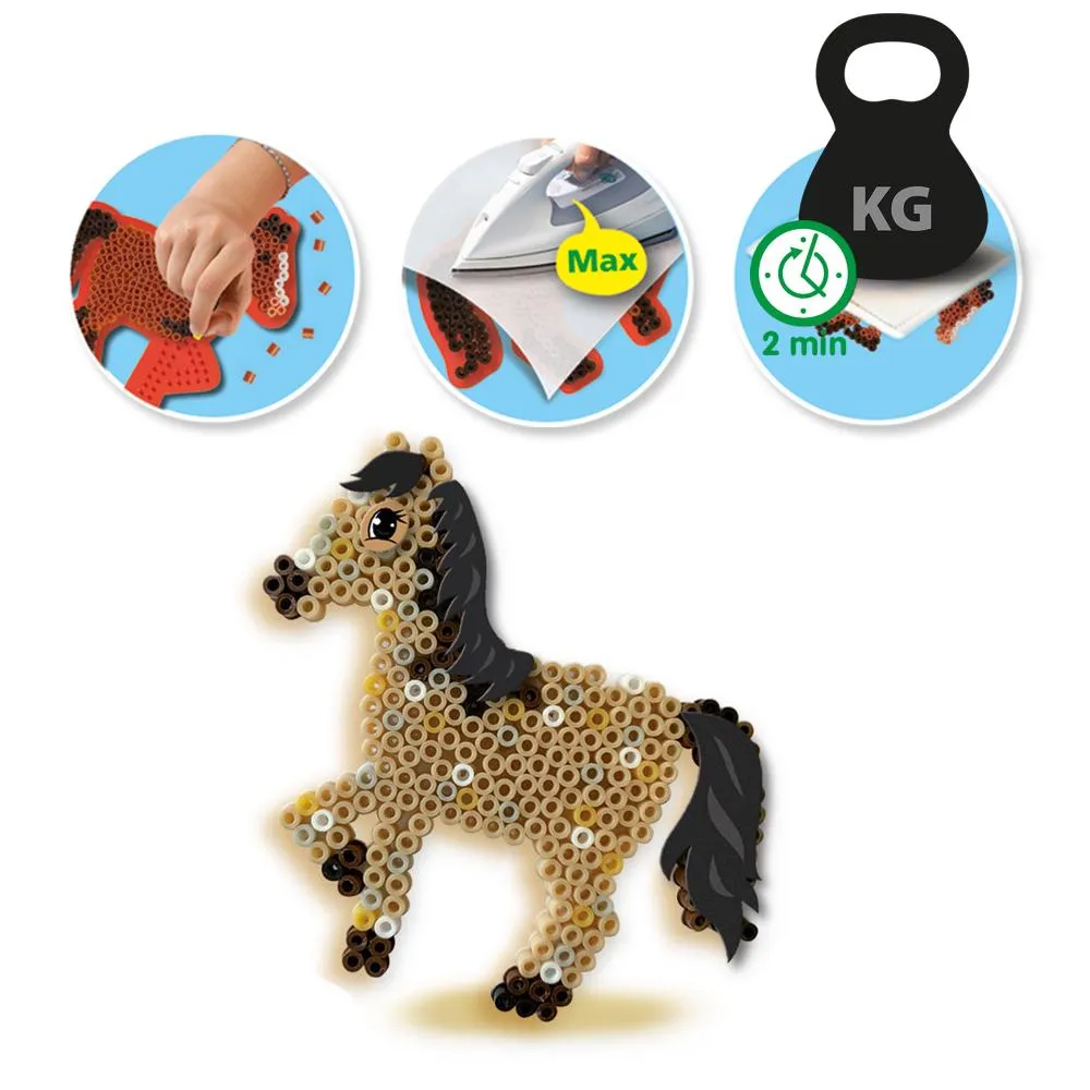 SES Creative Beedz strygperler hest 1200 stk