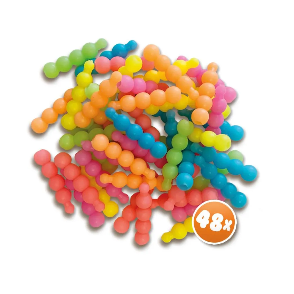 SES Creative Pop Beads smykkeperler 48 stk klik