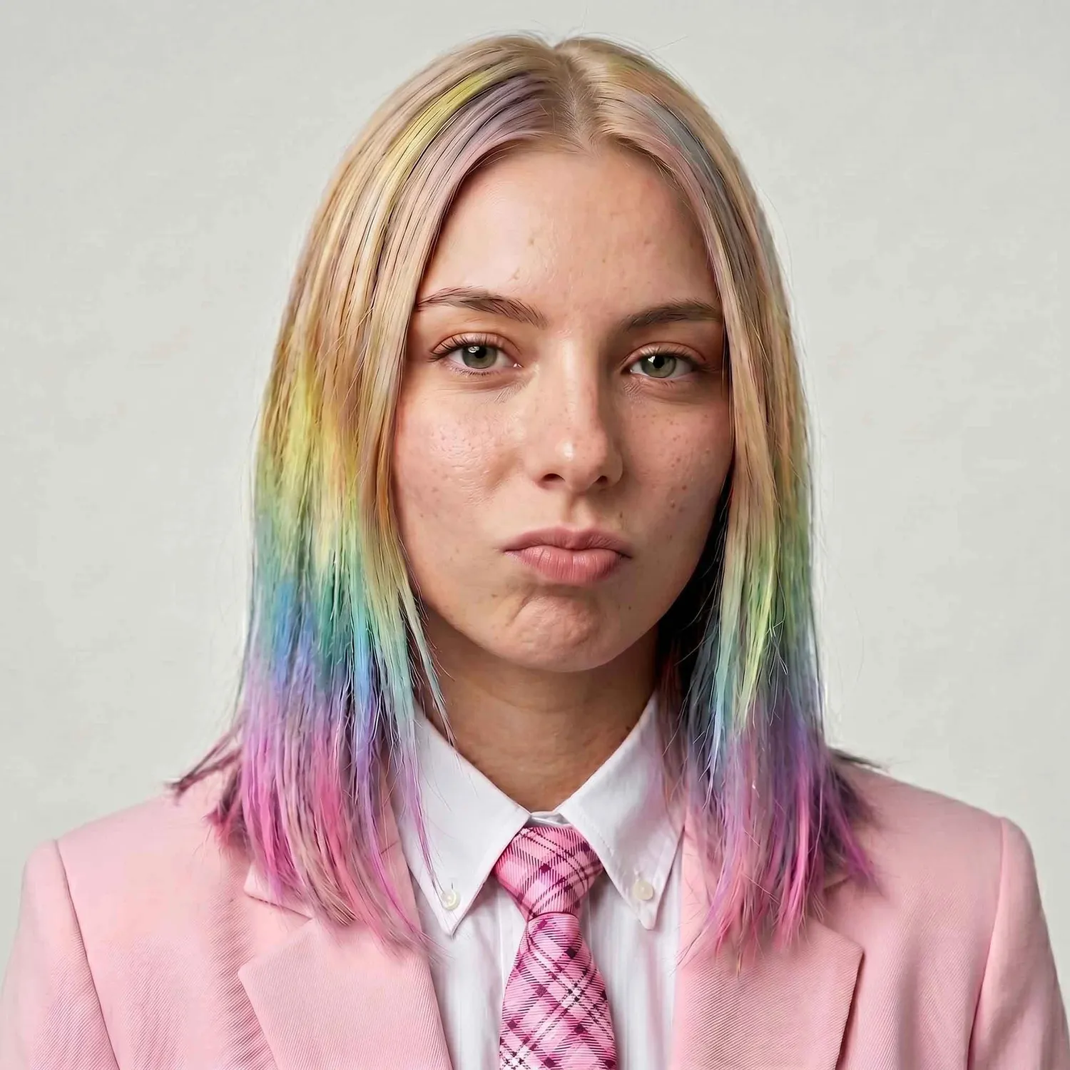 OMY Hair Chalk hårkridt rainbow 6 stk vaskbar