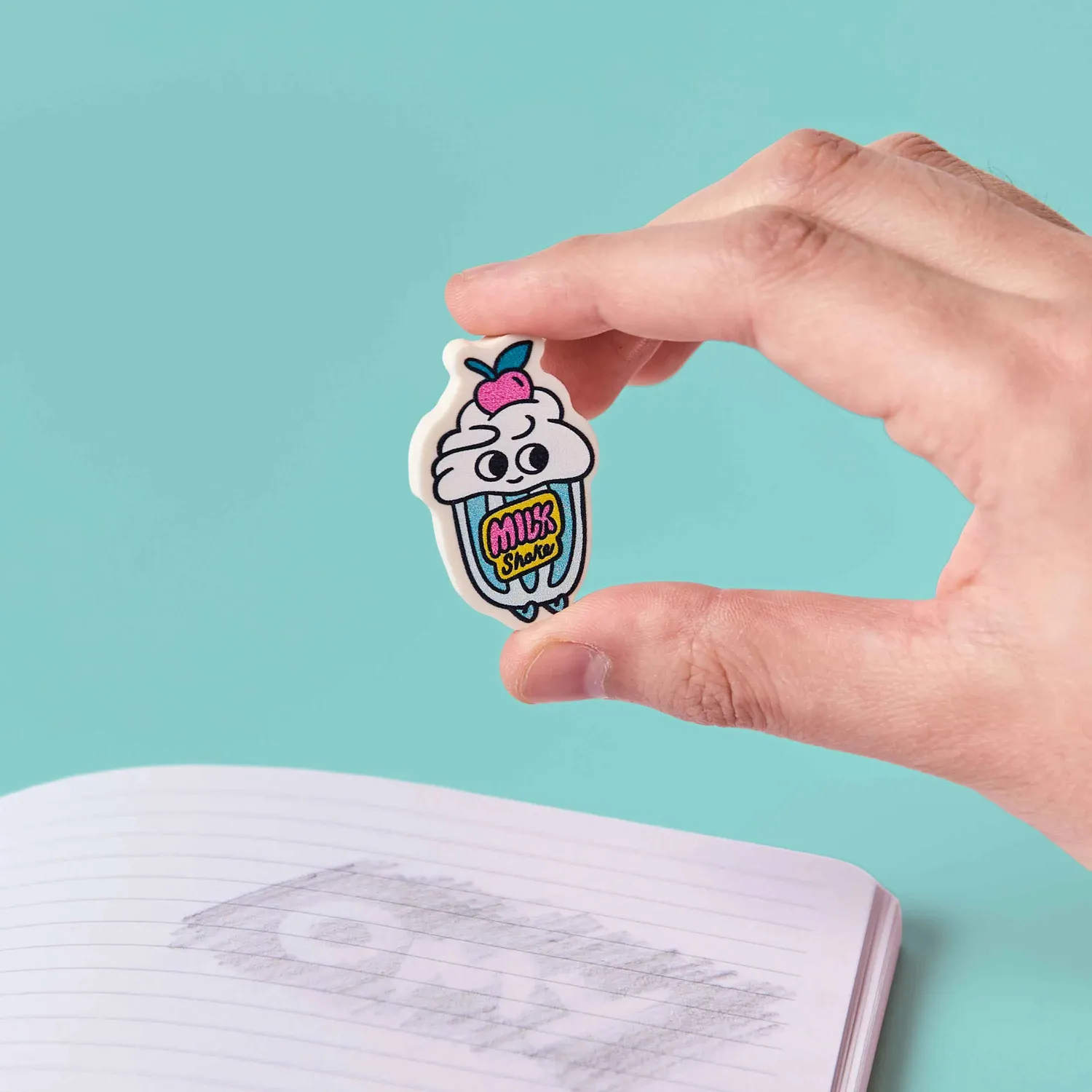 OMY Eraser Buddies Shaky viskelæder med duft