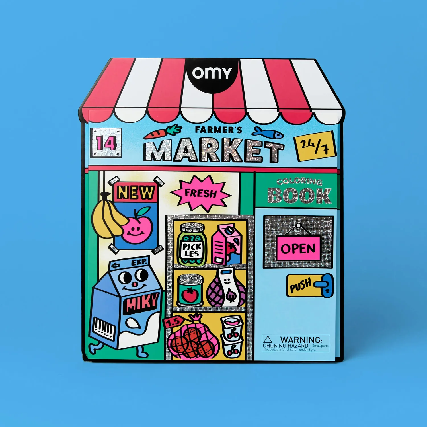 OMY Coloring Boutique Pack malebog 4 stk