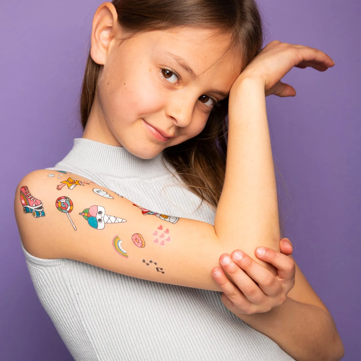 OMY Tattoos Lily tatoveringer 50 stk enhjørning
