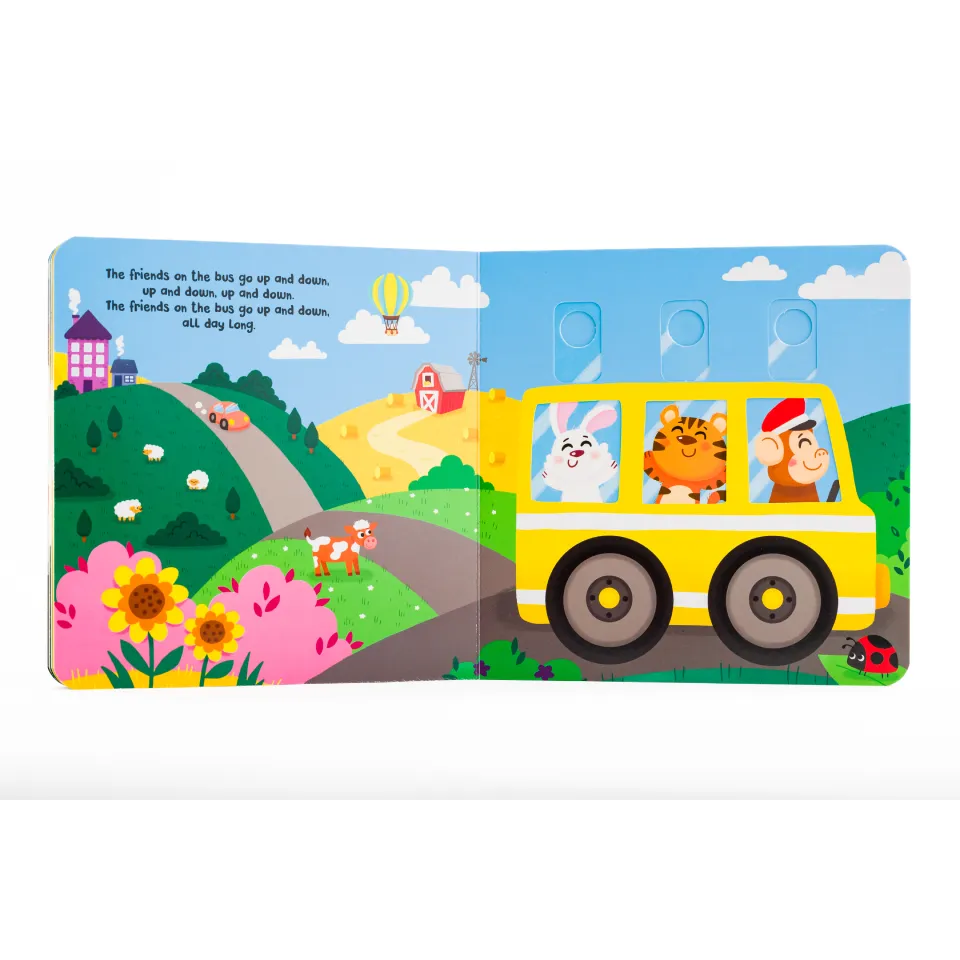 Decoden Magic Play Along With Me Wheels on the Bus papbog med tabs