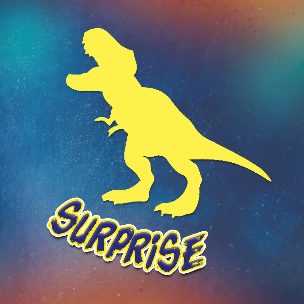 SES Creative Dino badebombe overraskelse orange blå