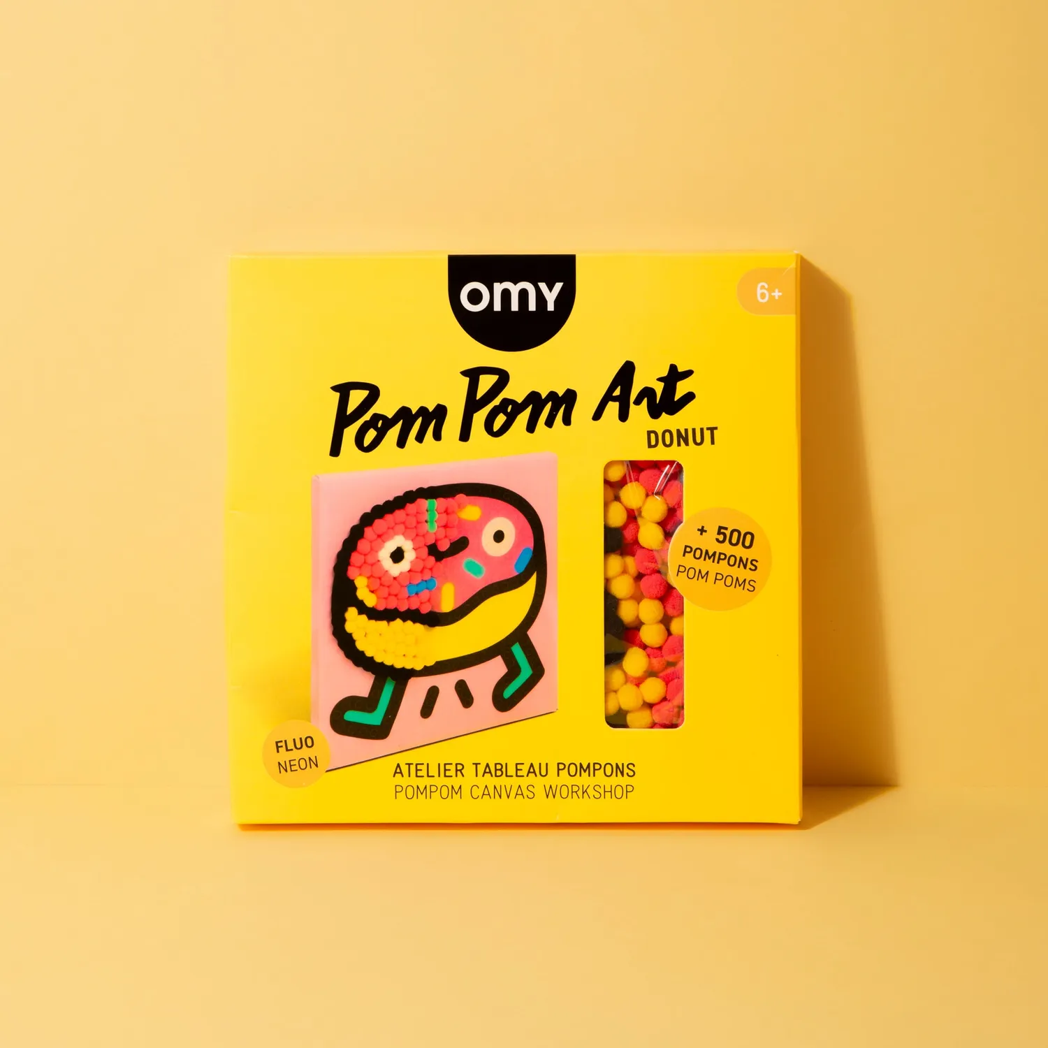 OMY Donut POM01 pomponsæt 500 pomponer