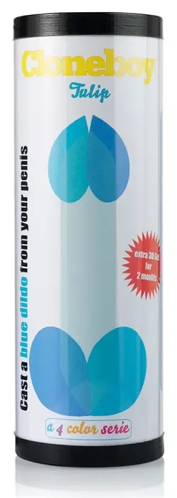 Cloneboy Tulip Blue støb selv dildo blå