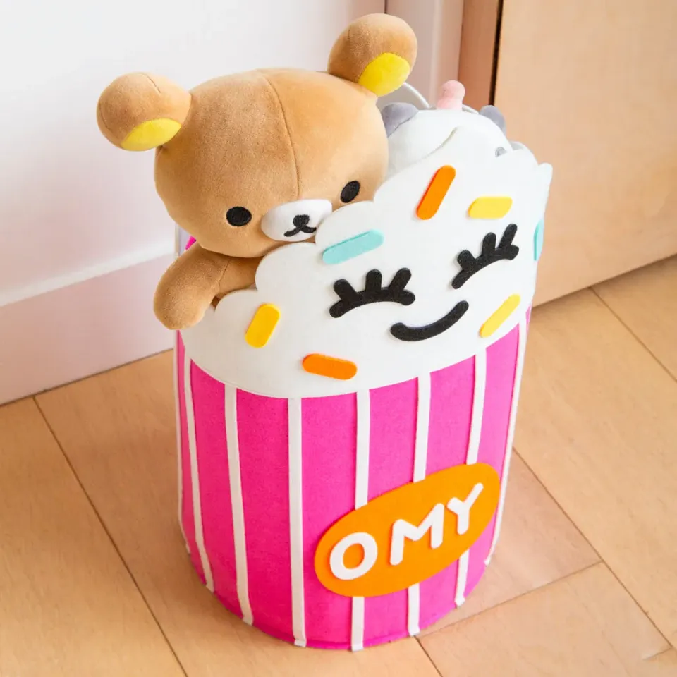 OMY Tidy Bag Yummy opbevaringskurv filt
