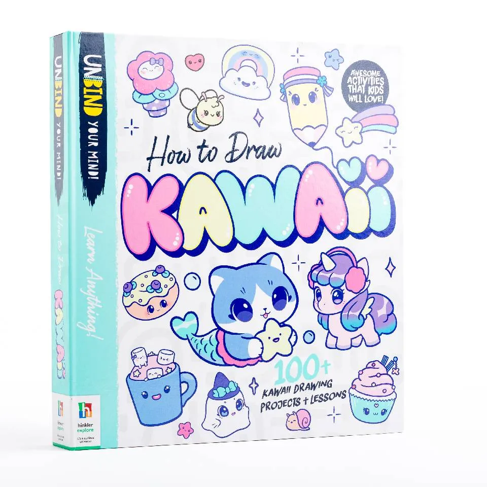 Decoden Magic How to Draw Kawaii tegnebog binder