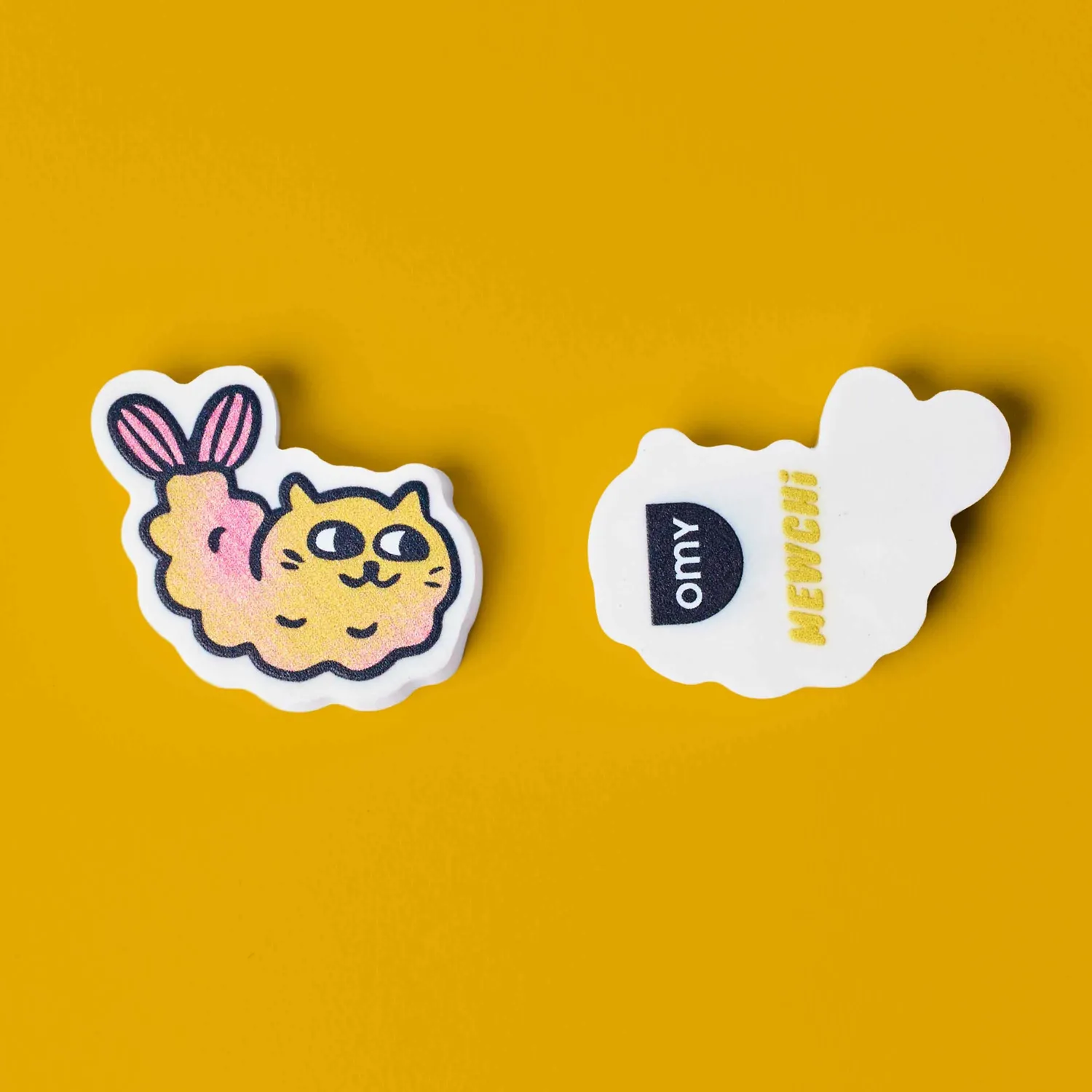 OMY Eraser Buddies Mewchi viskelæder duft