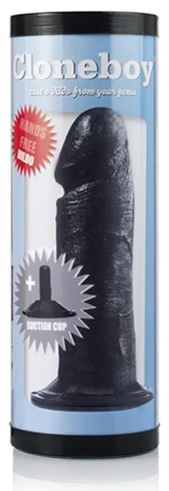 Cloneboy Suction Black støbesæt sort sugekop silikone
