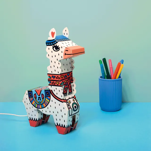 OMY Lama 3D lampe byg-selv USB