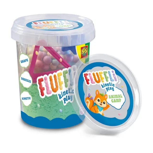 SES Creative Fluffli Animal Camp modellervoks 100 g