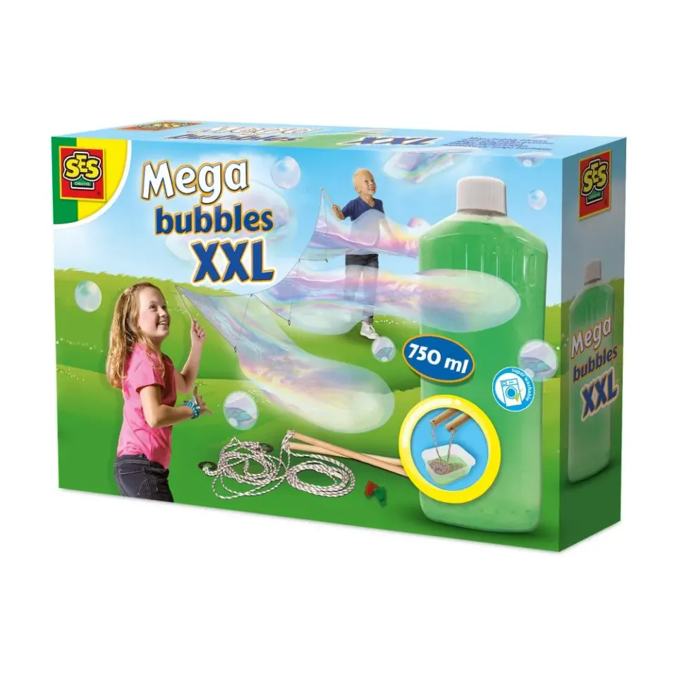 SES Creative Mega Bubbles XXL Sæbebobler Sæt udendørs