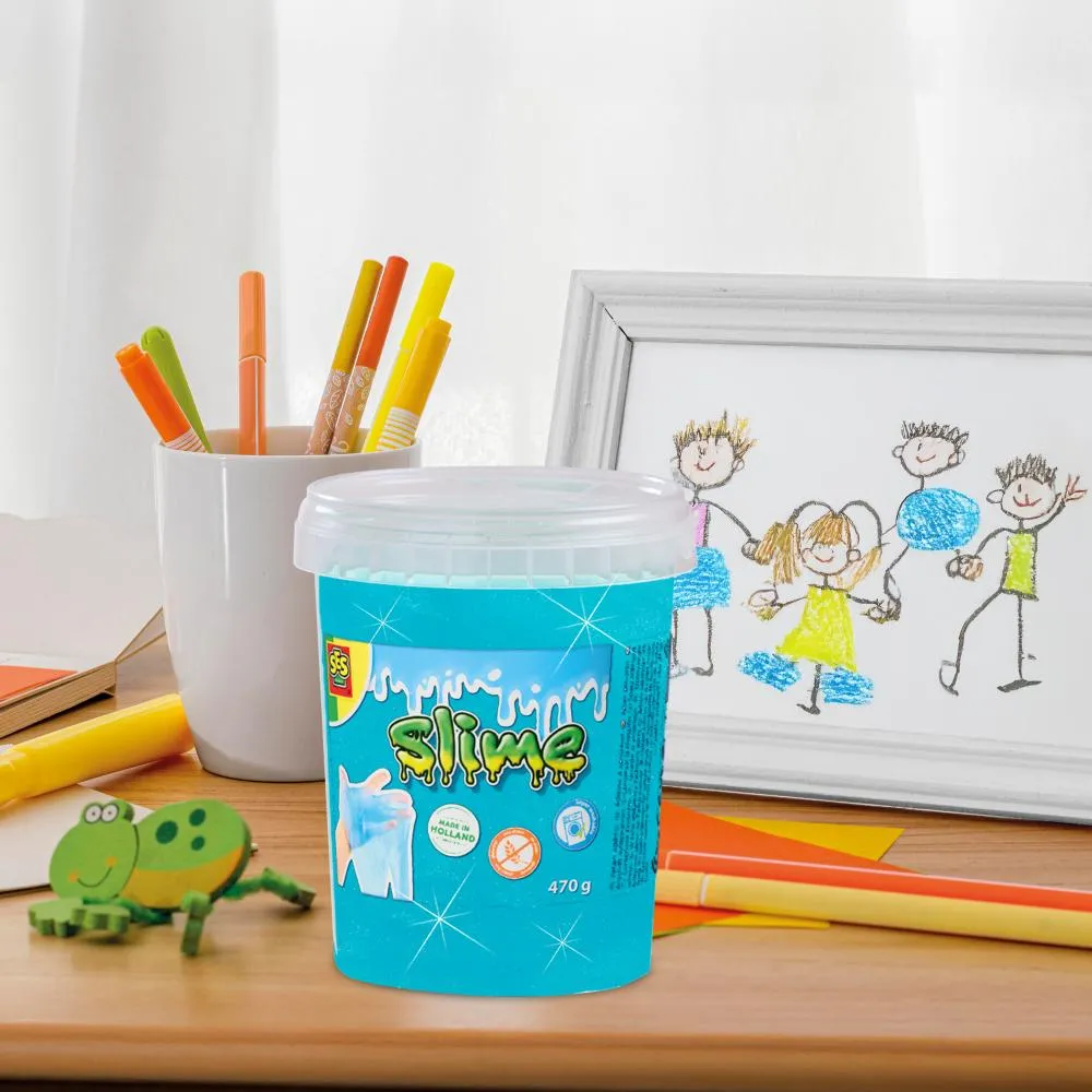SES Creative Slime Blå Glitter slim 470 g