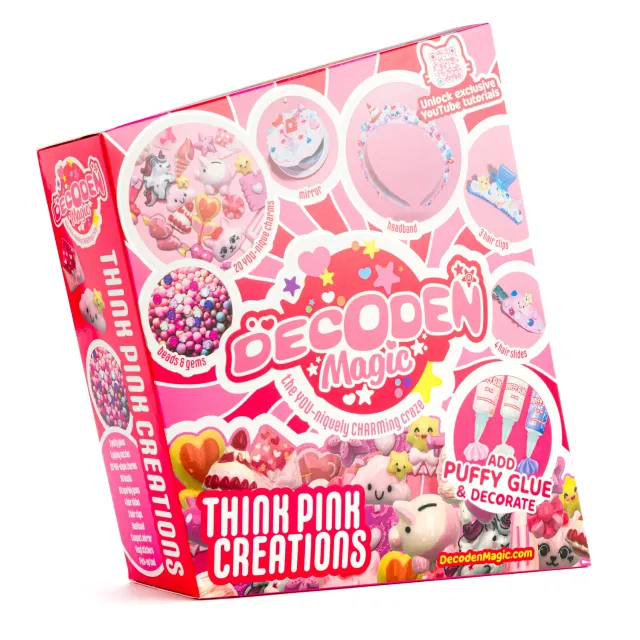 Decoden Magic Deluxe Think Pink Creations decoden sæt