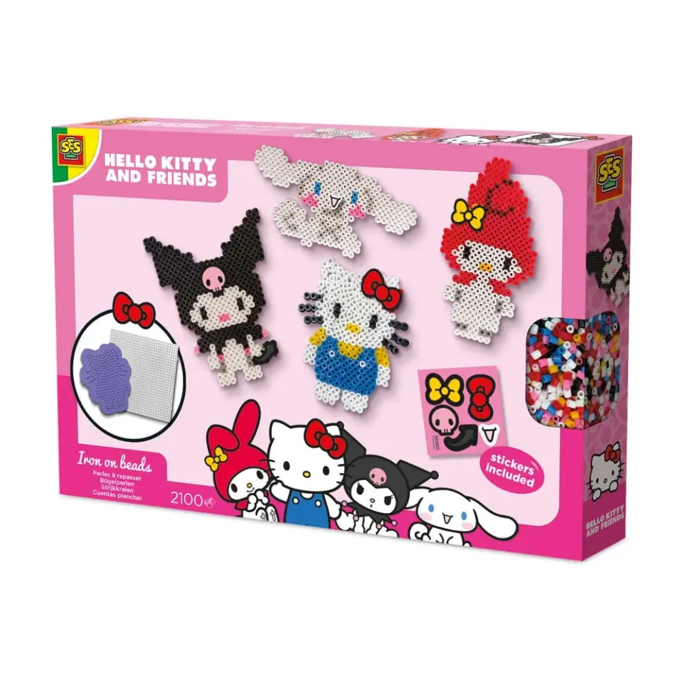 SES Creative Hello Kitty strygperlesæt 2100 perler