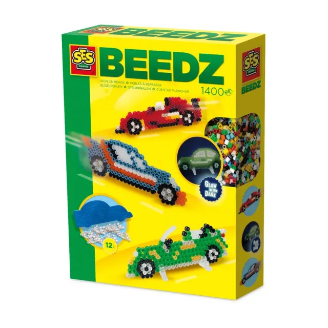 SES Creative Beedz strygeperler bil 1400 stk