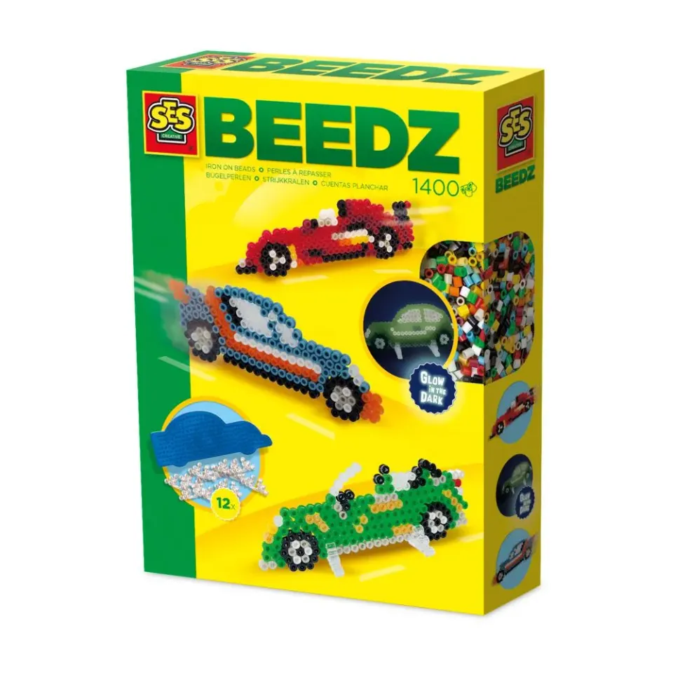 SES Creative Beedz strygeperler bil 1400 stk